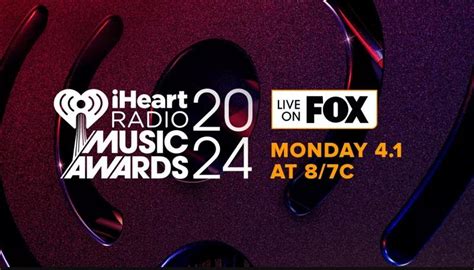 i heart music awards live on what chanel|iheartradio music awards 2024.